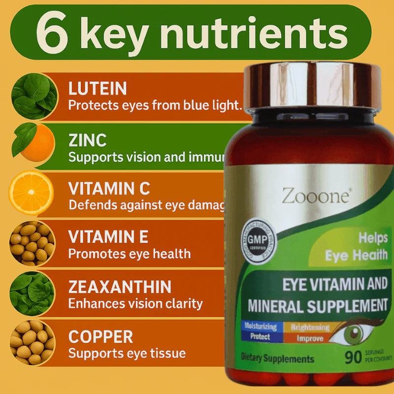 ZOOONE- ZUPLEMENTO DE VITAMINAS OCULARES