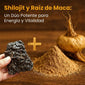 SHILAJIT + MACA. Potenciador de testosterona más fuerte 100% puro