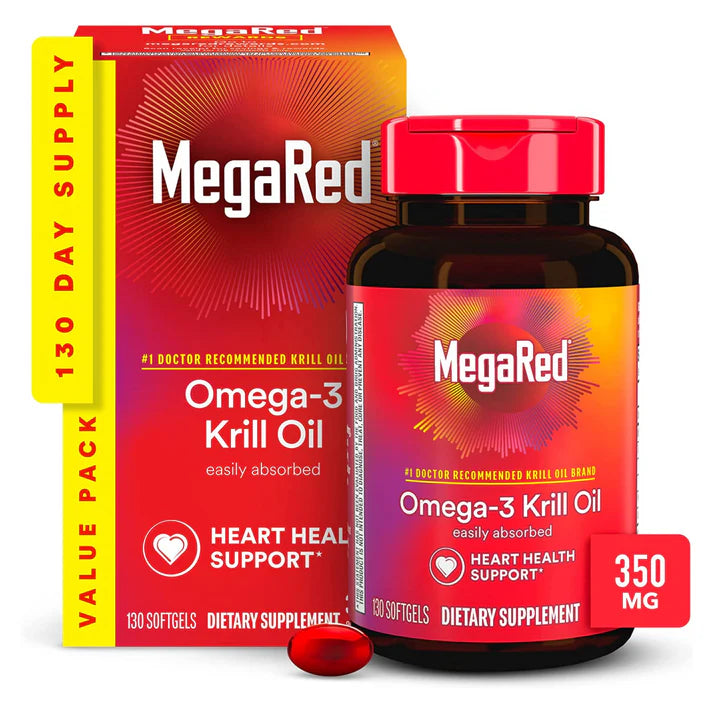 MegaRed Omega-3 Despierta tu Máximo Potencial y  Vitalidad Sexual ❤️⚡