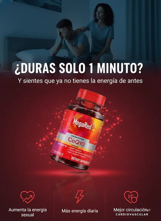 MegaRed Omega-3 Despierta tu Máximo Potencial y  Vitalidad Sexual ❤️⚡