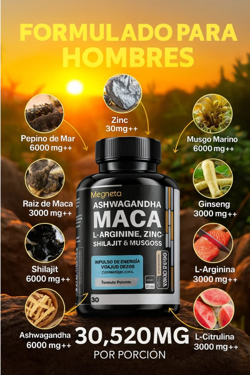 Maca Power – Despierta tu Energía Interior y Vitalidad Total