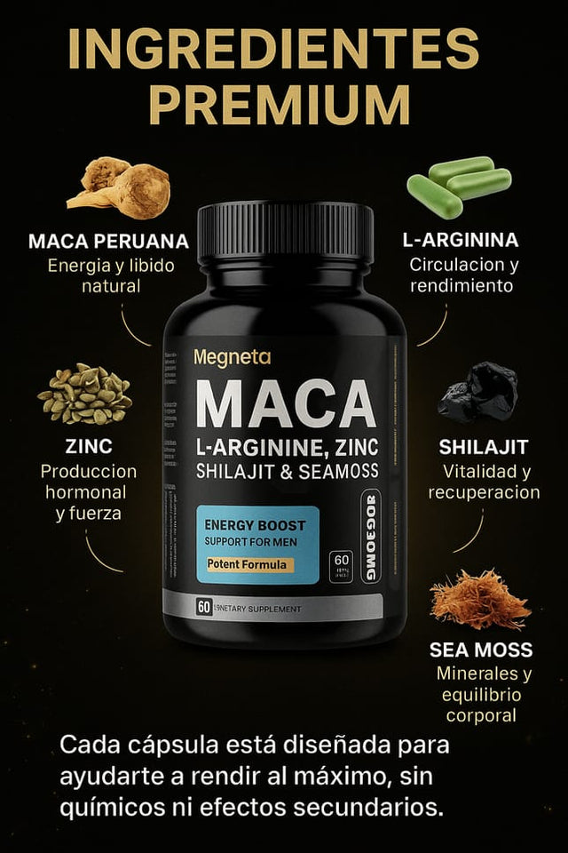 Maca Power – Despierta tu Energía Interior y Vitalidad Total