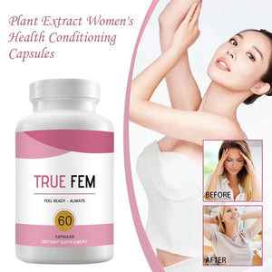 TRUE FEM-suplemento multivitamínico y probiótico para mujeres